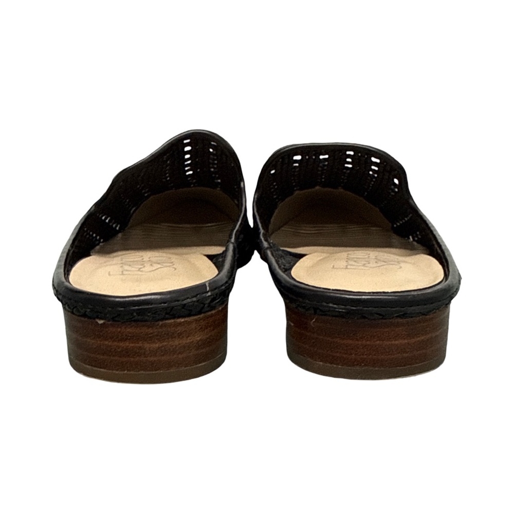 Franco Sarto Sorello Woven Weaved Mules Women’s 6.5 Black - Picture 6 of 9